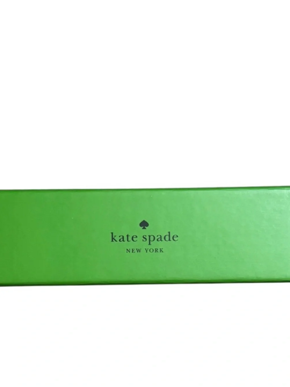 kate spade Polka Dot Cream & Black Ballpoint Pen with Gold Accents